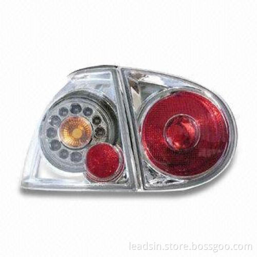 12V Car Tail Light, Suitable for Toyota Hiace 2005, Made of PC and PP Materials